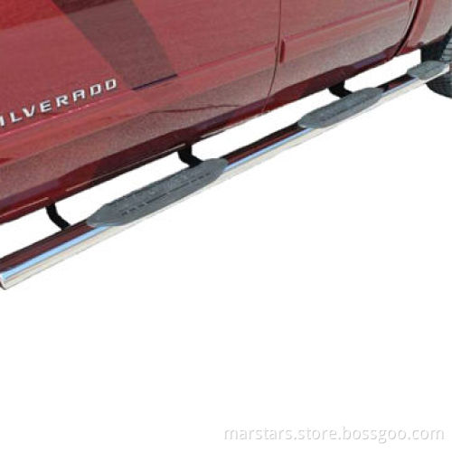 6-inch Wheel-to-wheel Stainless Side Step Oval Tube for Toyota Ford Chevy GMC Dodge